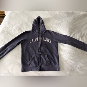 Polo by Ralph Lauren Navy Zip-Up Hoodie